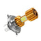 H4 12V 10W Bulb 2000Lm 3 COB Motorcycle LED Headlights Hi/Lo Super Bright Lamp