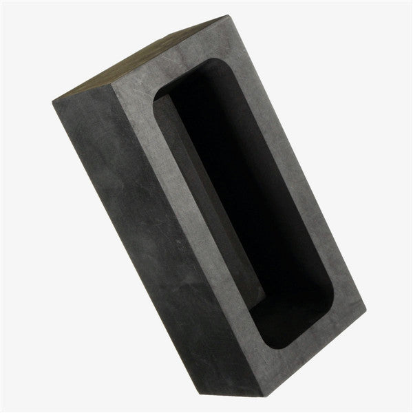 125x60x40mm Square Graphite Mold Crucible for Melting Casting 85oz Gold/46oz Silver