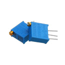 65Pcs 100R-1M 3296 Potentiometer Package 3296W Potentiometer Adjustable Resistor