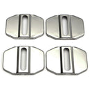 Auto Stainless Steel Door Lock Protective Covers Cap Decortive Accessories