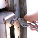 DANIU EDC Multi Pocket Tool Carabiner Screwdriver Wrench Gear Key Holder Clip Folder Keychain