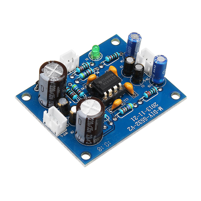5pcs NE5532 DC 12-35V Amplifier Board OP-AMP HIFI Preamplifier Signal bluetooth Amplifier Board