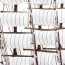 20'' 50cm LED Wooden Craft Nautical Sailor Ship Sailing Boat Sailboat Model Decorations