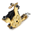 Bullet Black Tattoo Machine Custom Dual 10-Wrap Coils Liner & Shader