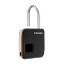 IPRee 3.7V Smart Anti-theft USB Fingerprint Lock IP65 Waterproof Travel Suitcase Luggage Bag Safety Security Padlock