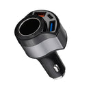 Type C QC 3.0 Dual USB Car Charger For Smartphone Tablet