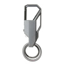 Multifunction Keychain With LED Light Men's Car Pendant Women's Circle Ring Cute Custom Metal