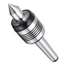 MT2 0.02 Inch Accuracy Steel Lathe Live Center Taper Tool Triple Bearing