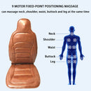 Car Electric Massager Cushion Vibration Heating Body Multifunction 3-File