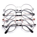 KCASA Round Metal Frame Presbyopic Best Reading Glasses Eyeglassess Fatigue Relieve