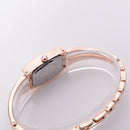 LVPAI Casual Style Women Bracelet Watch Full Steel Elegant Quartz Movement Watches