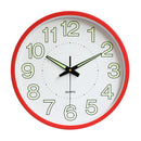 12 Inch Luminous Silent Quartz Wall Clock For Indoor Outdoor Glow In The Dark