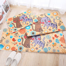 Flannel Floor Mat Kitchen Home Door Mats Long Kitchen Carpet Bedroom Anti-skid Mat Multi-purpose Mat