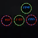 Geekcreit? Upgrade DIY EC1515B DS1302 Light Control Rotation LED Electronic Clock Kit Size 81x81x2mm
