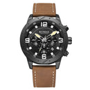RUIMAS 595 Fashion Men Watch Chronograph 3ATM Waterproof Luminous Display Quartz Watch