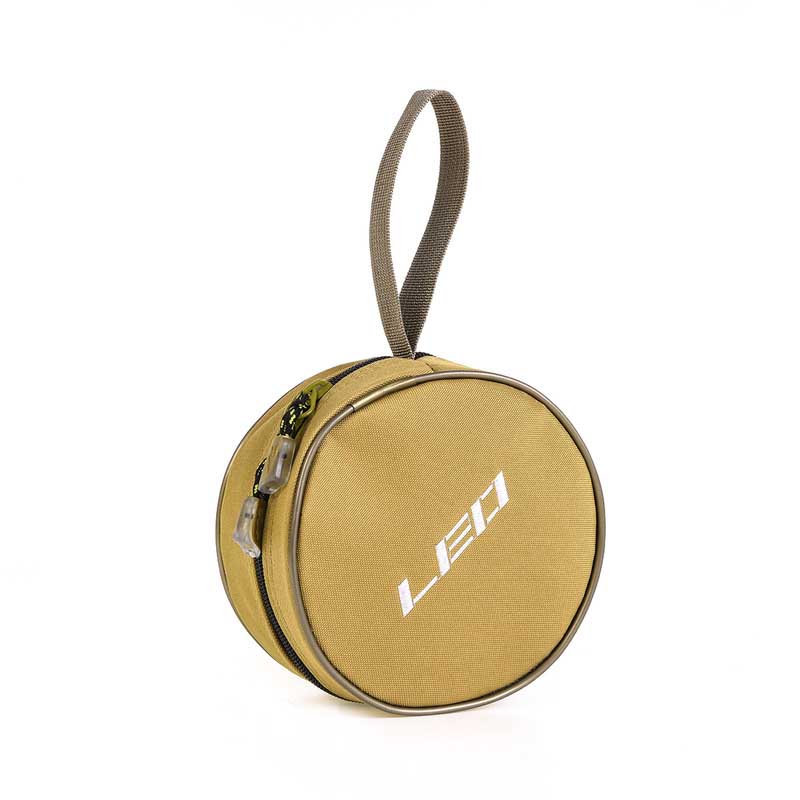 Leo Single/Double Layer Fishing Bag Canvas Round Fishing Wrap Fishing Tackle Accessories