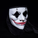 Halloween Skull Vampire V Clown Mask Bar Dance Horror Scary Soul Hip-hop Male Adult