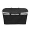 25L Oxford Picnic Basket Cooling Bag Cooler Box Food Lunch Insulation Pouch Outdoor Camping Travel