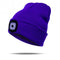 Xmund XD-HL3 4 LED 3 Modes Bright Lighted Cap Winter Warm Cycling Hunting Knitted Hat
