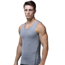 SHENGSHINIAO Men Sports Fitness Clothing Close-fitting Soft Breathable Quick-drying Training Vest