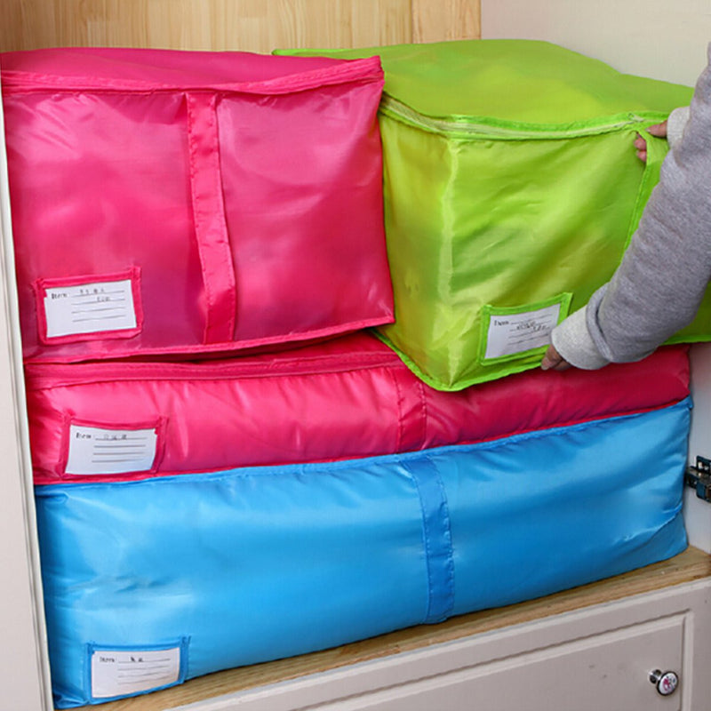 Portable Quilts Storage Bags Packing Luggage Folding Storage Box Clothes Organizer Bags Home Storage