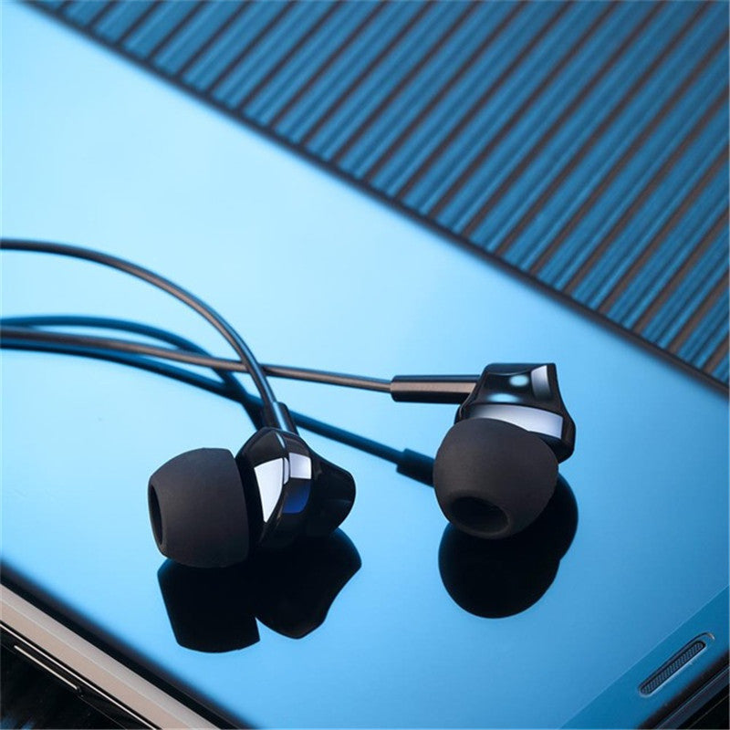 ROCK SPACE ES01 In-ear Music Earphone 3.5mm HiFi Bass Stereo Game Headset With Mic for iPhone Samsung