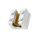 Machifit 4pcs Solid Polymer SBR12UU 12mm Open Block Linear Bearing Slide CNC Router Linear Slide