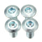 4pcs M8 Stainless Motoccycle Hexagon Brakes Bolts Steel Button Head Hex Socket 125cc 140cc