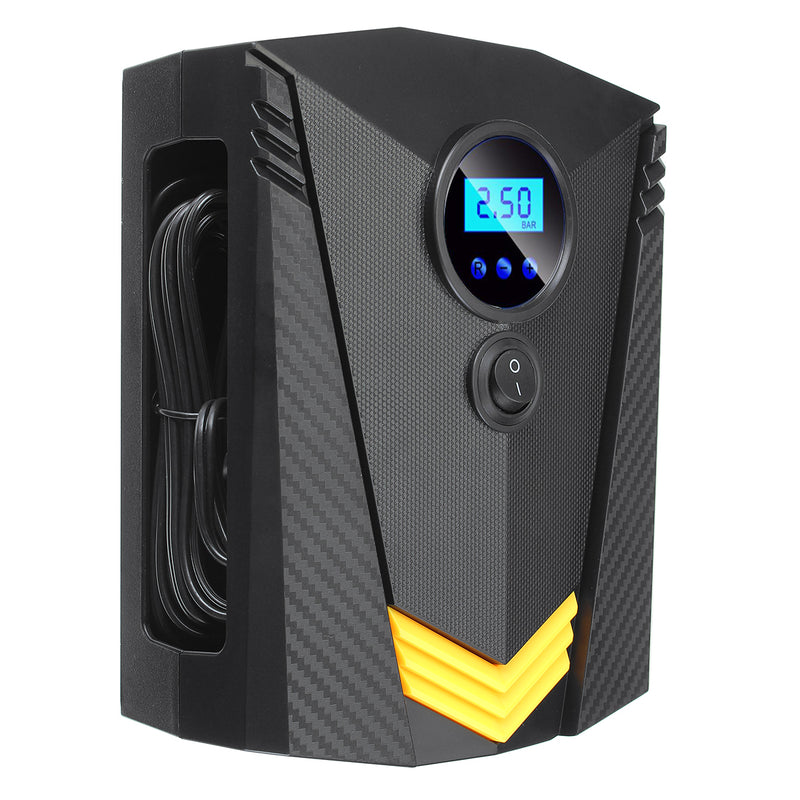 120W 12V 35L/min 100/150psi Portable Air Pump Tire Pump Smart With LED Lights