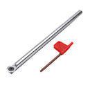 R8 Wood Turning Chisel Tool Carving Woodworking Tool Diameter 12mm With Wrench Or Carbide Insert
