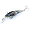 ZANLURE 6PCS 6.5cm 5g Minnow Fishing Lure Bass Hard Bait Plastic Artificia Bait With Fishing Hooks