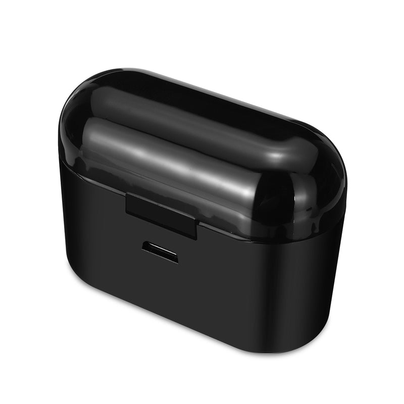 [bluetooth 5.0] Portable TWS True Wireless Earphone Mini Noise Cancelling Stereo Sport Headphone with Charging Box
