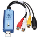 USB 2.0 Converter Audio Video Grabber Capture Adapter for Computer NTSC PAL