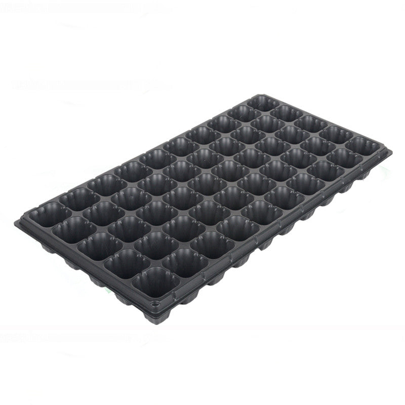 PVC Flower Pot Plant Block Tray Plastic Nursery Pot Plug Planting Planter Container Garden Supplies