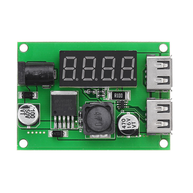 DC 12V/24V/36V To DC 5V 3A Step Down Module DC-DC Vehicle Fast Charging  With Solar Power Regulator