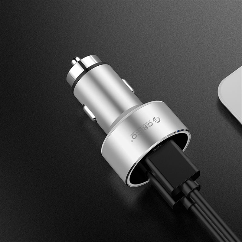 ORICO 30W QC3.0 Dual USB Port Fast Charging USB Car Charger For iPhone XS X Max 11 Pro Huawei P30 Pro Mate 30 Xiaomi Mi9 9Pro S10+ Note10