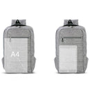 IPRee 15.6inch Men Laptop Canvas Backpack School Business Travel Shoulder Bag Rucksack