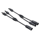 1 Pair MC4 Y Connector Cable Plug Solar Panel IP67 Branch Connector Solar Panel Adaptor Cable Connectors