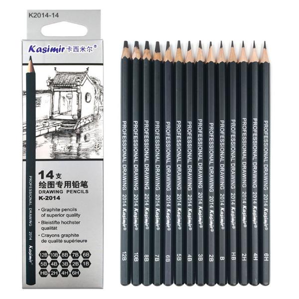 Hongxing 05 14-piece Sketch Pencil Beginner Drawing Pen For Student Practice