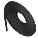 5 Rolls 5M Black PU Timing Belt T2.5-10MM Transmission Synchronous Belts for 3D Printer