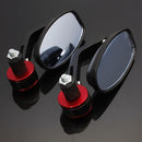 7/8inch Motorcycle Bar End Rear View Mirror Aluminum Universal
