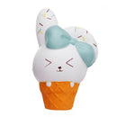 Ice Cream Rabbit Squishy Animal Slow Rising Soft Toy With Packing Gift