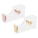 Miwoo M029 Transparent Acrylic Tape Cutter Stationery for School Office Desktop