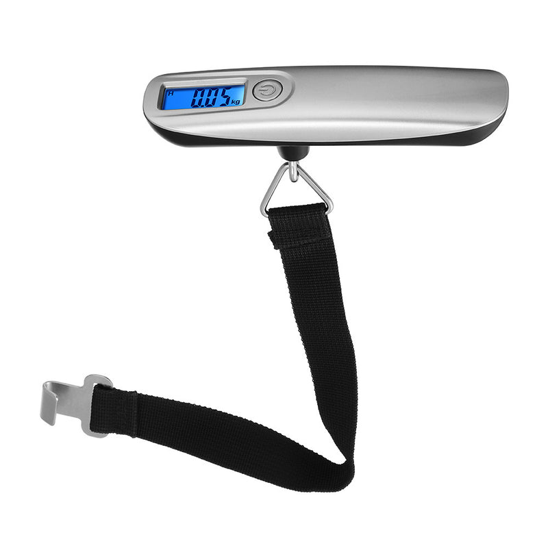 DIGOO DG-LS01 Digital Hanging Luggage Scale LCD Backlight Screen Display Steel Hook with Built-in Tape Measure