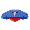 Drillpro KE-R2 Quick Change Wood Panel Radius R15-R30 C15-C30 Quick-Jig Router Table Bits Jig Aluminum Alloy Corner Template Woodworking Tool
