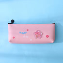 Creative Pencil Case School Strawberry Cherry Pencil Bags Stationery PU Leather Pencil Bag School Supplies Students Gifts