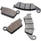 Front+Rear Brake Pads For Suzuki/Yamaha/Kawasaki/GAS-GAS/BETA/APRILIA KX 250 KLX 450 KX 450
