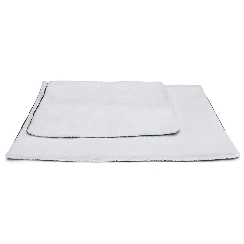 Large Self Heating Dog Bed Fleece Mat Soft Warm Pet Cat Rug Thermal Washable Pad