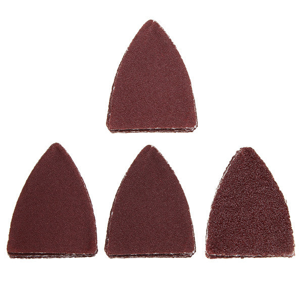34Pcs Oscillating Multitool Sanding Paper Kit 60/120/180/240 Grit Sandpaper/ Two Oscillating Tool