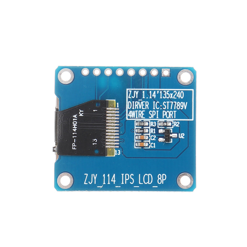 5pcs 1.14 Inch TFT Display IPS LCD Screen ST7789 HD LCD Display Module